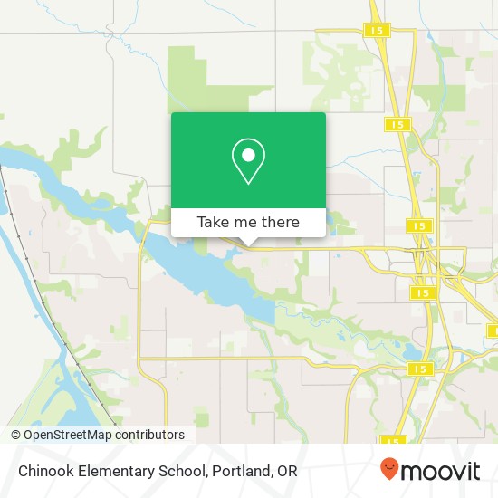 Mapa de Chinook Elementary School