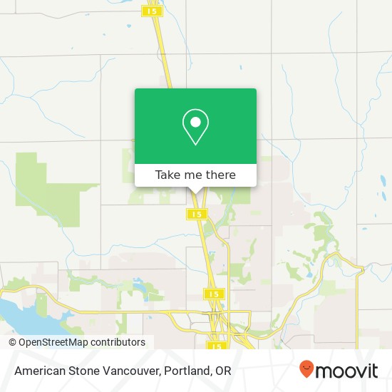 American Stone Vancouver map