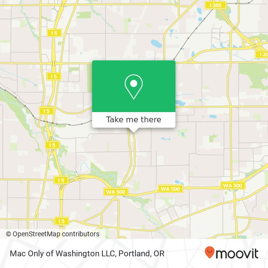 Mac Only of Washington LLC map