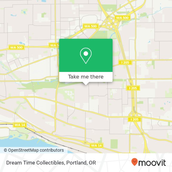 Dream Time Collectibles map