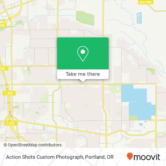 Mapa de Action Shots Custom Photograph