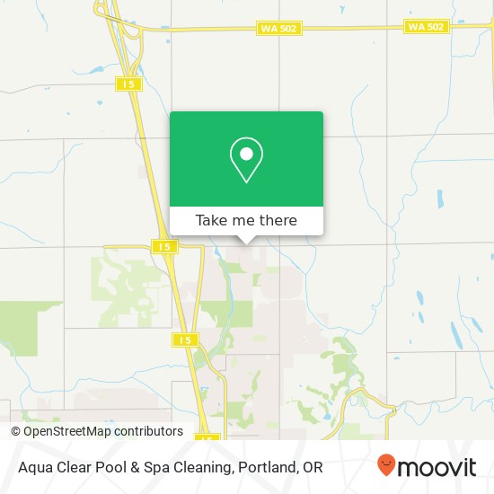 Mapa de Aqua Clear Pool & Spa Cleaning