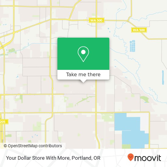 Mapa de Your Dollar Store With More