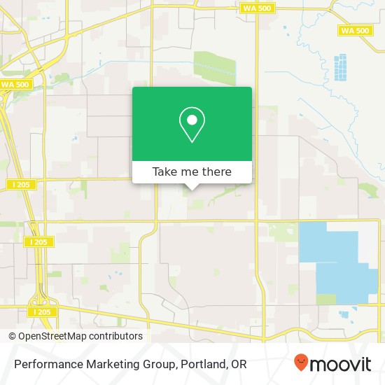 Performance Marketing Group map