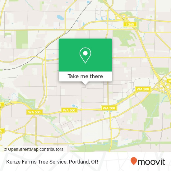 Mapa de Kunze Farms Tree Service