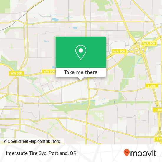 Interstate Tire Svc map