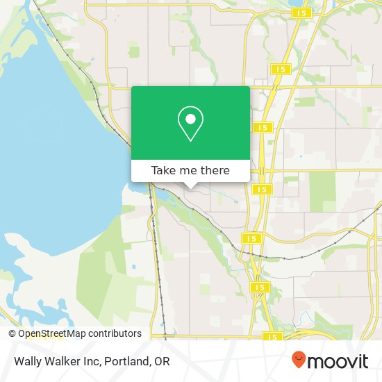 Wally Walker Inc map