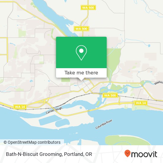 Bath-N-Biscuit Grooming map