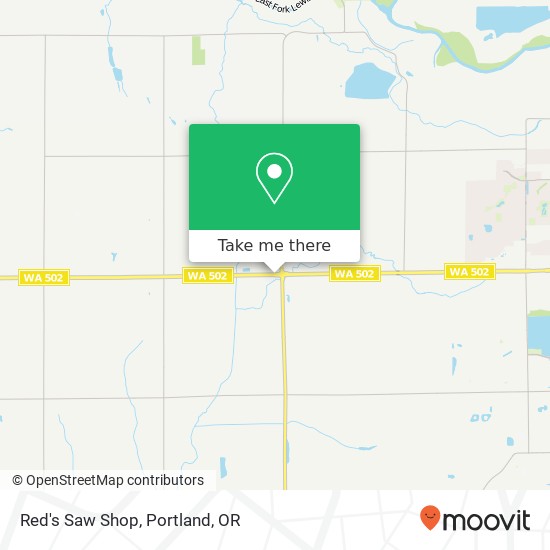 Red's Saw Shop map