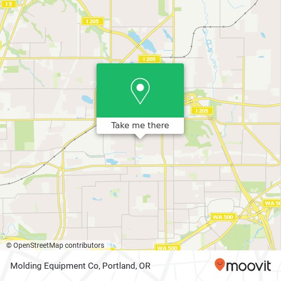 Mapa de Molding Equipment Co