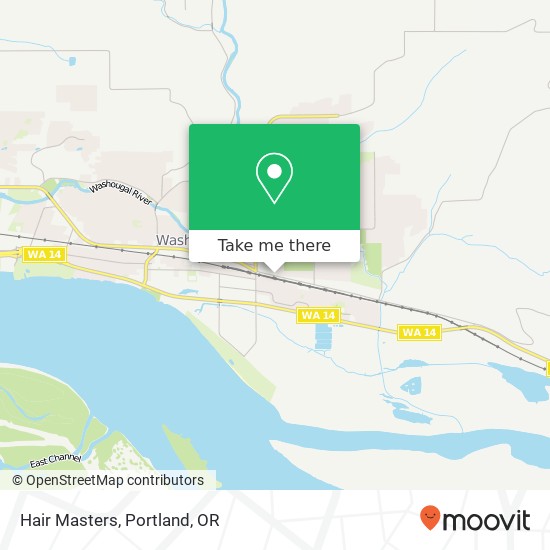 Hair Masters map