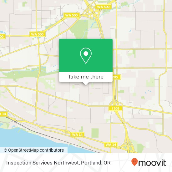 Mapa de Inspection Services Northwest