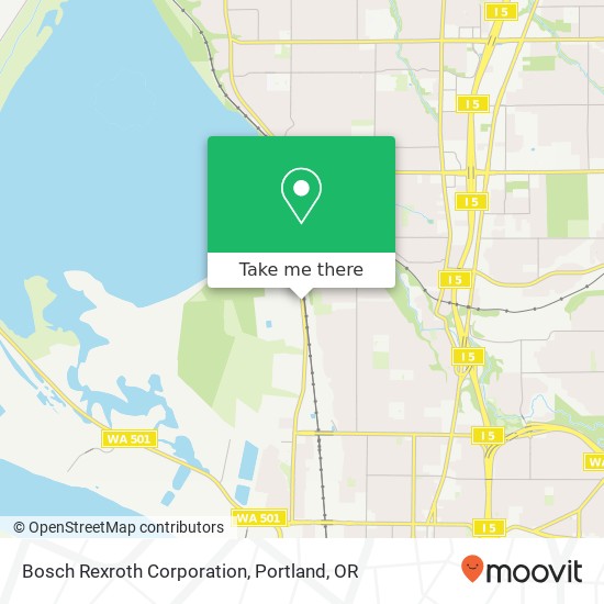 Mapa de Bosch Rexroth Corporation
