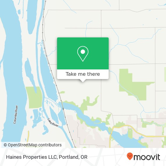 Mapa de Haines Properties LLC