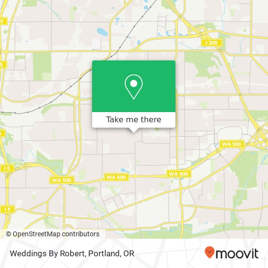 Weddings By Robert map