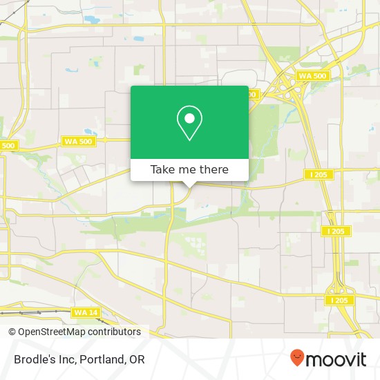 Mapa de Brodle's Inc