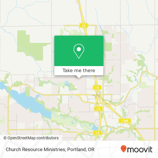 Church Resource Ministries map