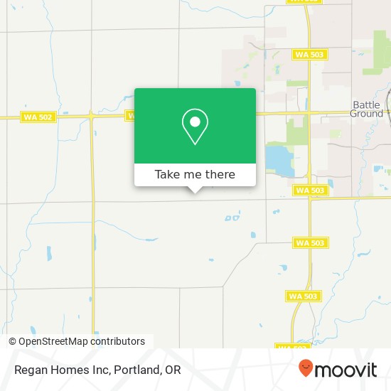 Regan Homes Inc map