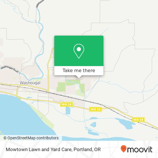 Mowtown Lawn and Yard Care map