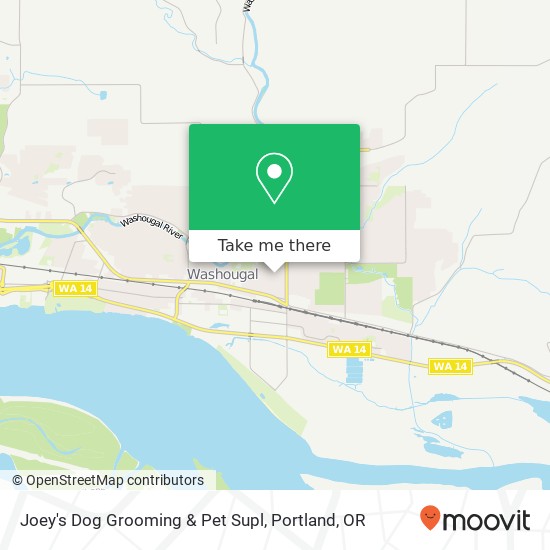 Joey's Dog Grooming & Pet Supl map