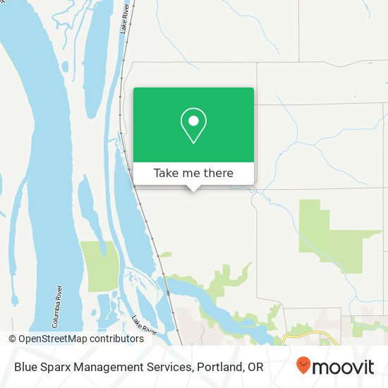 Blue Sparx Management Services map