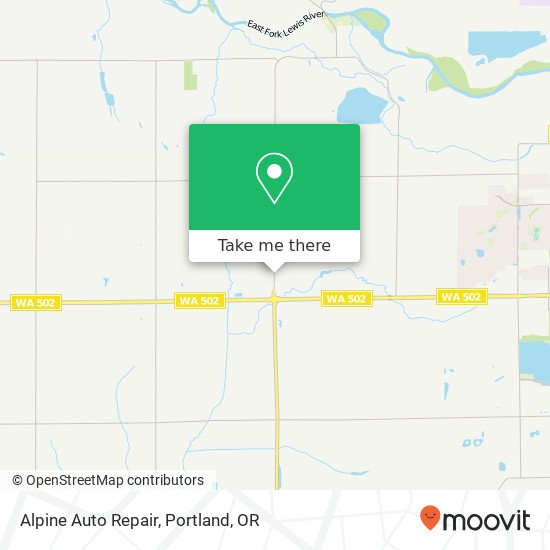 Mapa de Alpine Auto Repair