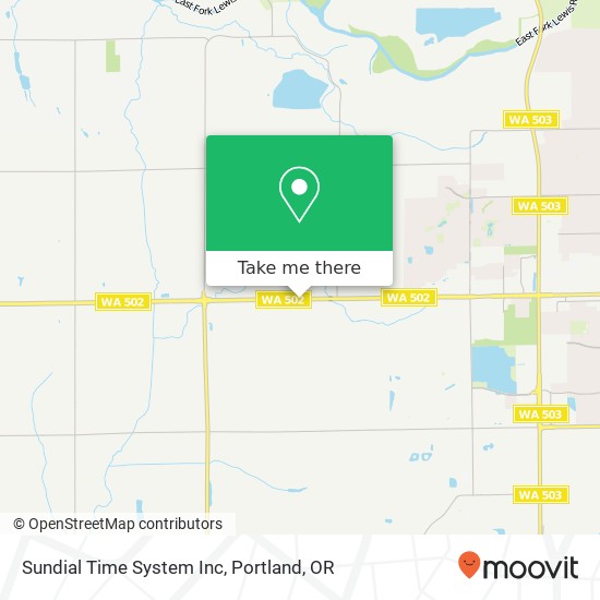 Sundial Time System Inc map