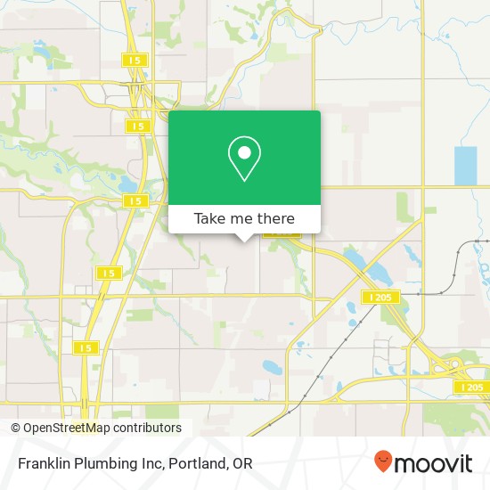 Mapa de Franklin Plumbing Inc