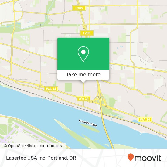 Mapa de Lasertec USA Inc