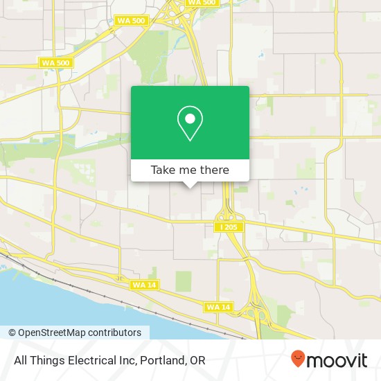 Mapa de All Things Electrical Inc