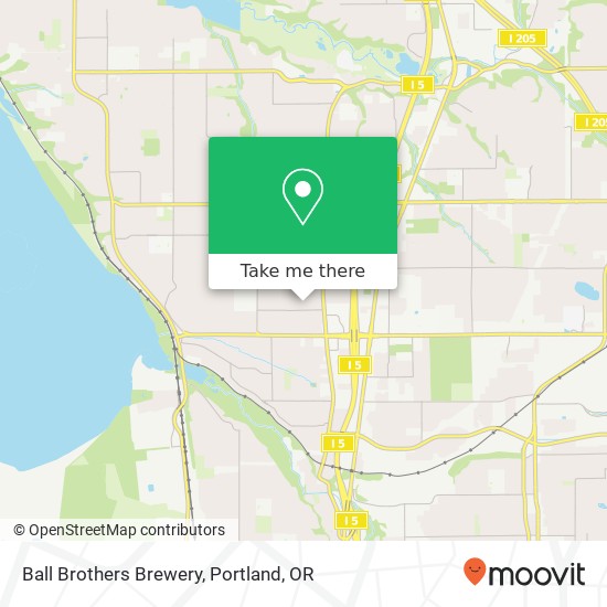 Ball Brothers Brewery map