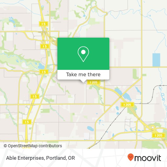 Able Enterprises map