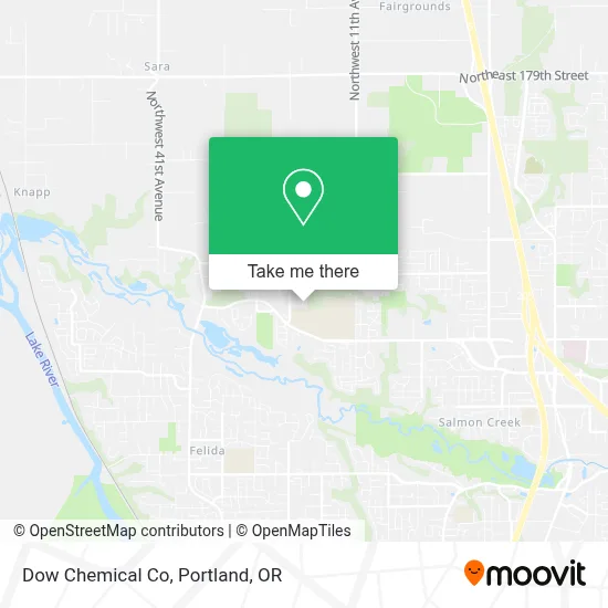 Dow Chemical Co map