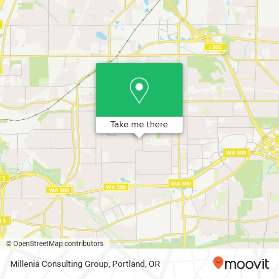 Millenia Consulting Group map