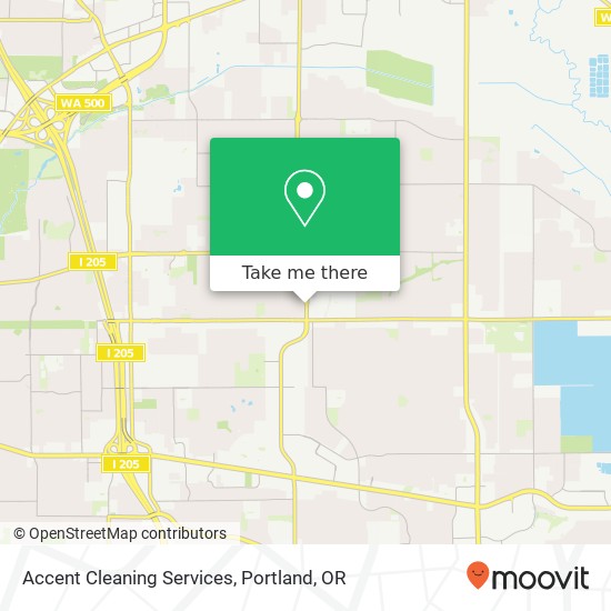 Mapa de Accent Cleaning Services