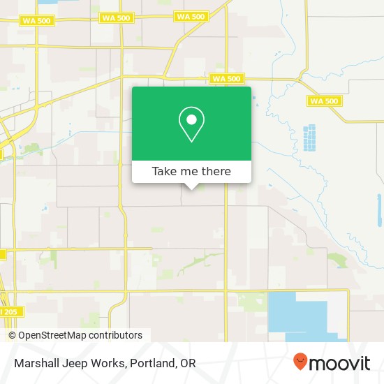 Mapa de Marshall Jeep Works