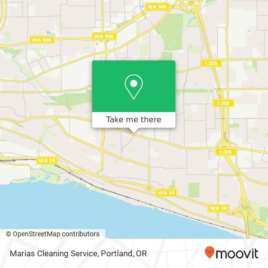 Mapa de Marias Cleaning Service