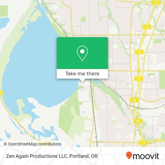 Zen Again Productions LLC map