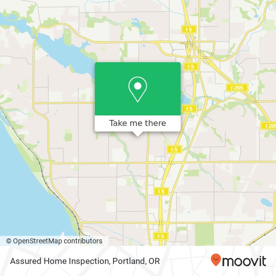 Assured Home Inspection map