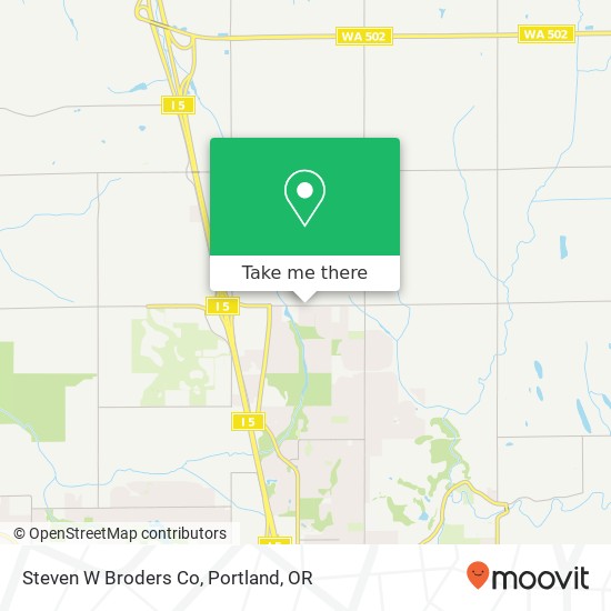 Steven W Broders Co map