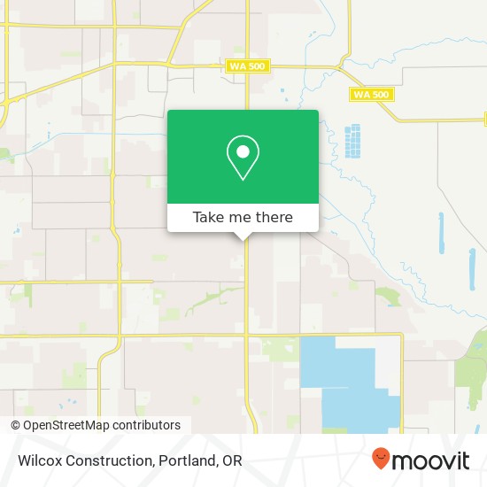 Mapa de Wilcox Construction