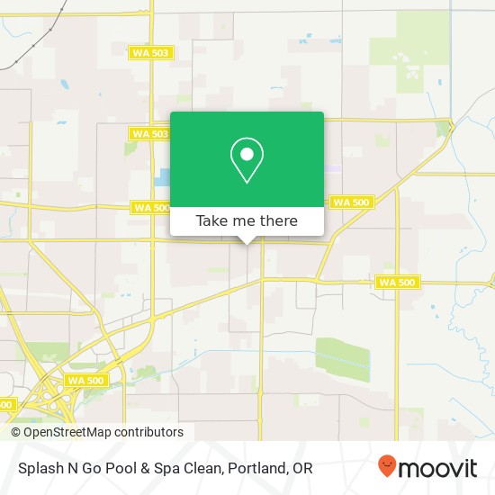 Splash N Go Pool & Spa Clean map
