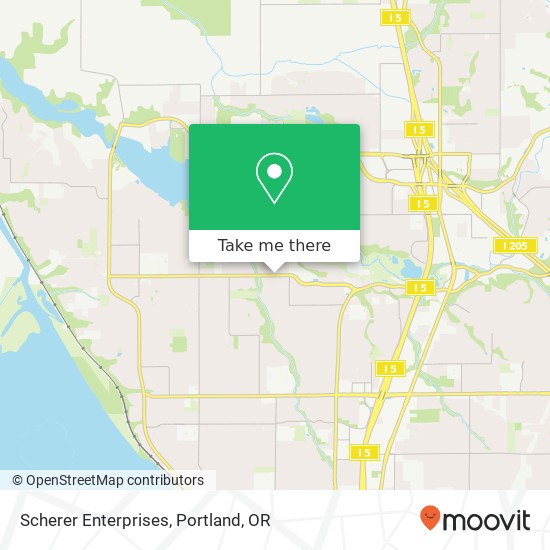 Scherer Enterprises map