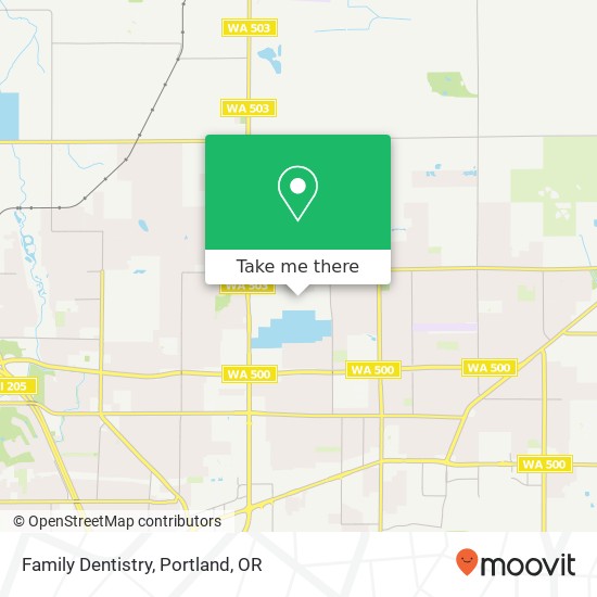 Family Dentistry map