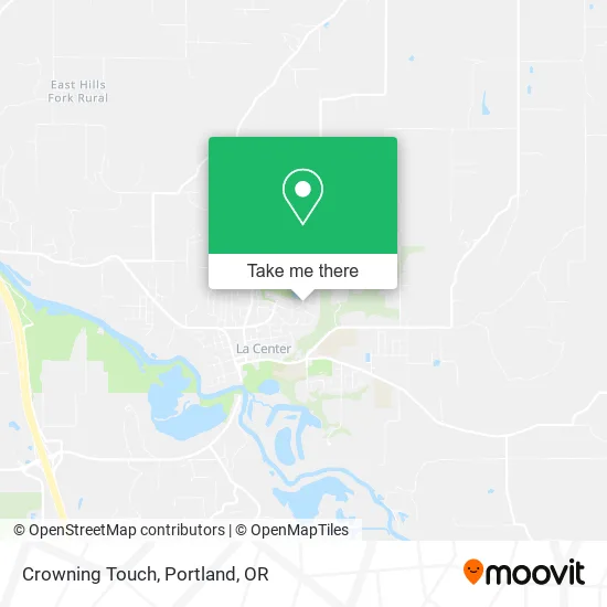 Crowning Touch map