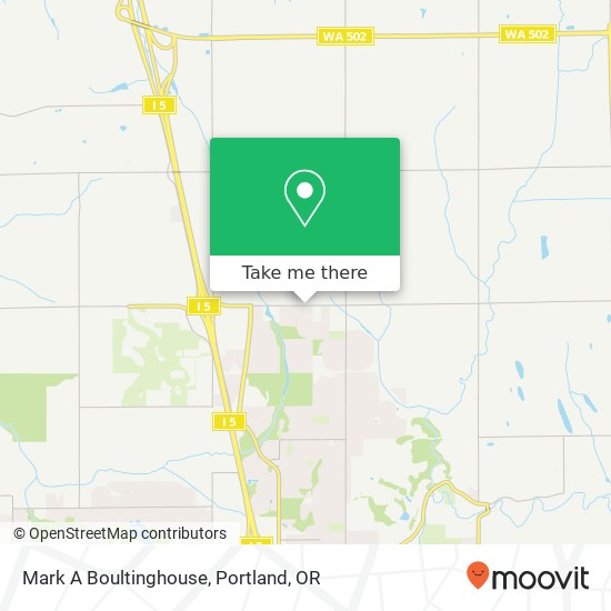 Mapa de Mark A Boultinghouse