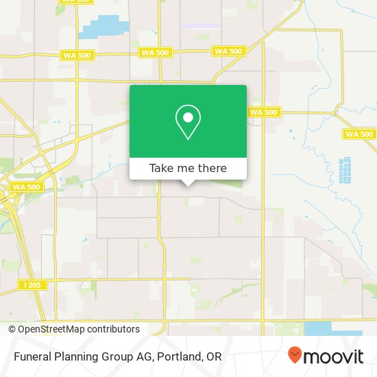 Funeral Planning Group AG map