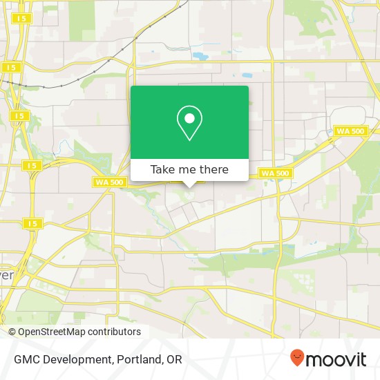 GMC Development map