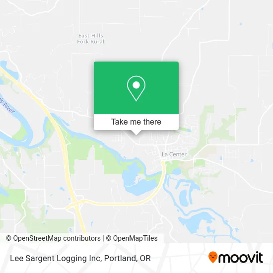 Mapa de Lee Sargent Logging Inc