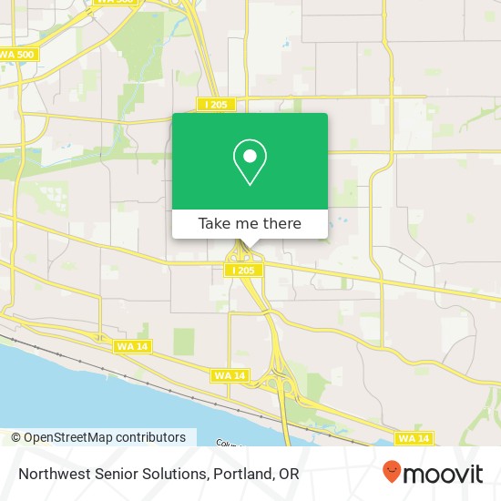 Northwest Senior Solutions map